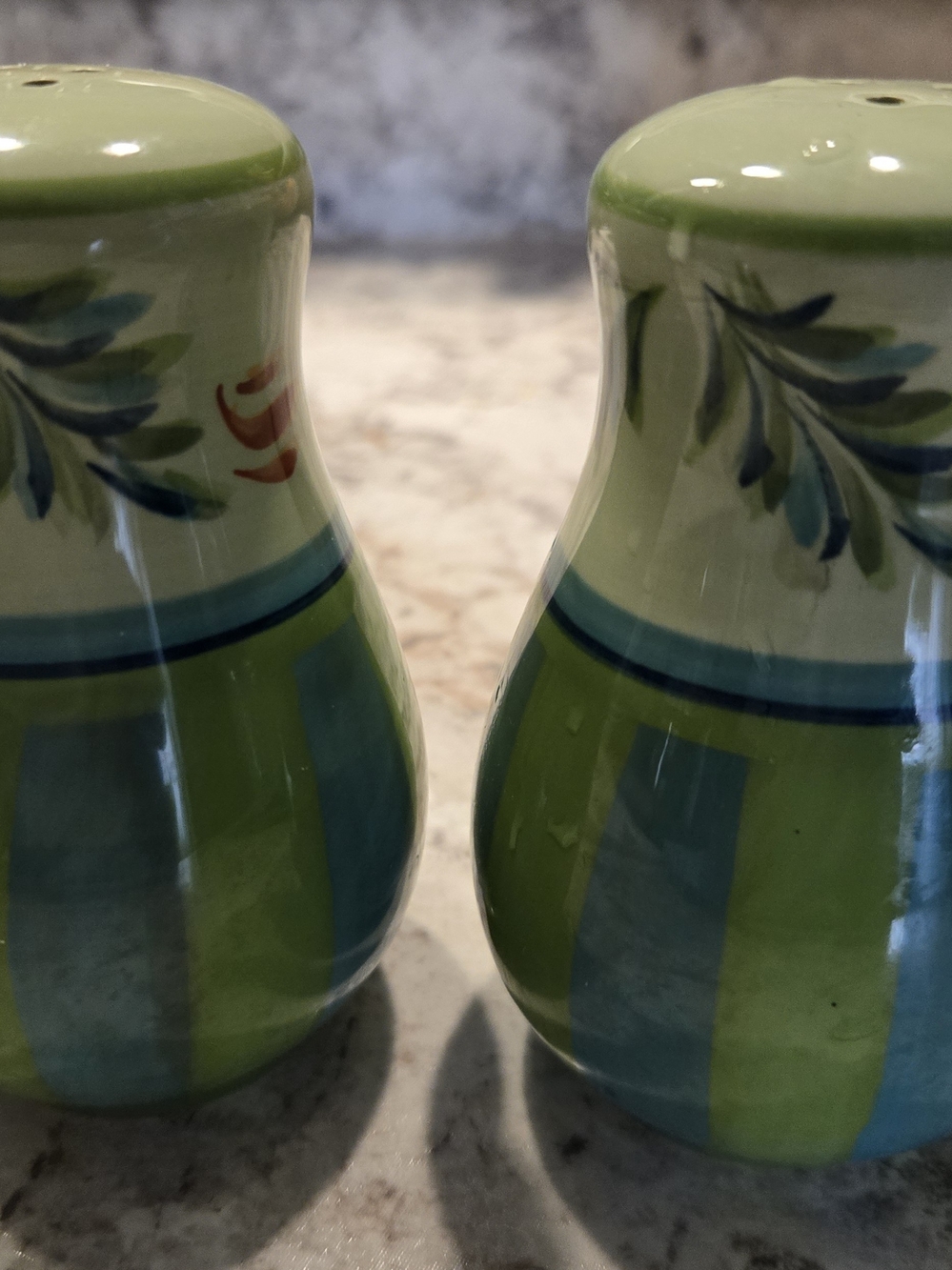 Gail Pittman "Provence" Salt And Pepper Shakers